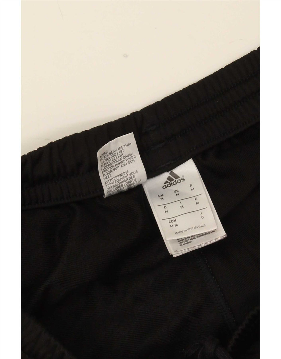 Adidas Męskie spodnie dresowe Joggery Średni czarny poliester