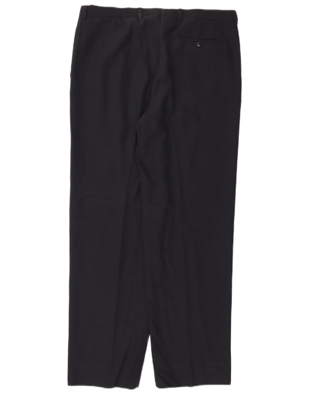 Męskie spodnie garniturowe Burberry IT 48 Medium W36 L31 Granatowa wełna