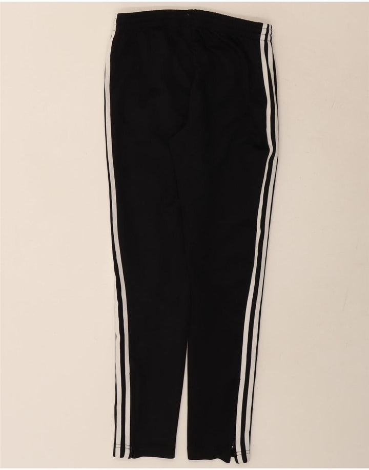 Damskie spodnie dresowe Adidas UK 10, małe, czarne, poliestrowe