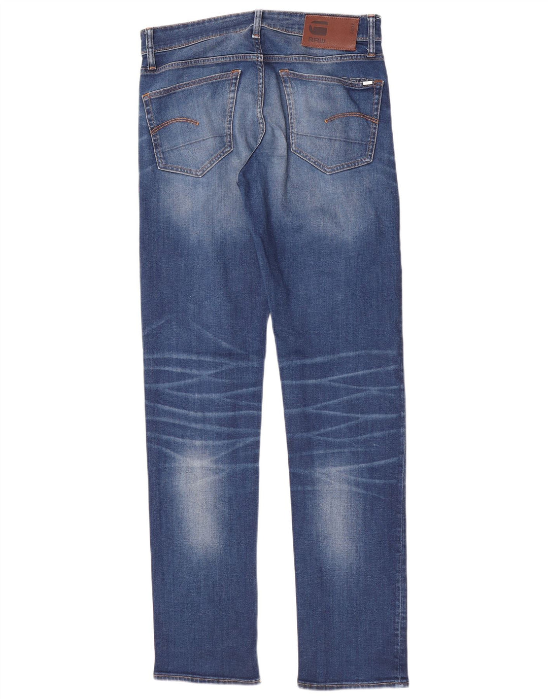 Męskie jeansy slim G-Star W32 L34 Niebieskie