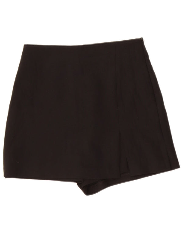 Skort damski Zara UK 8, mały, czarny, poliestrowy