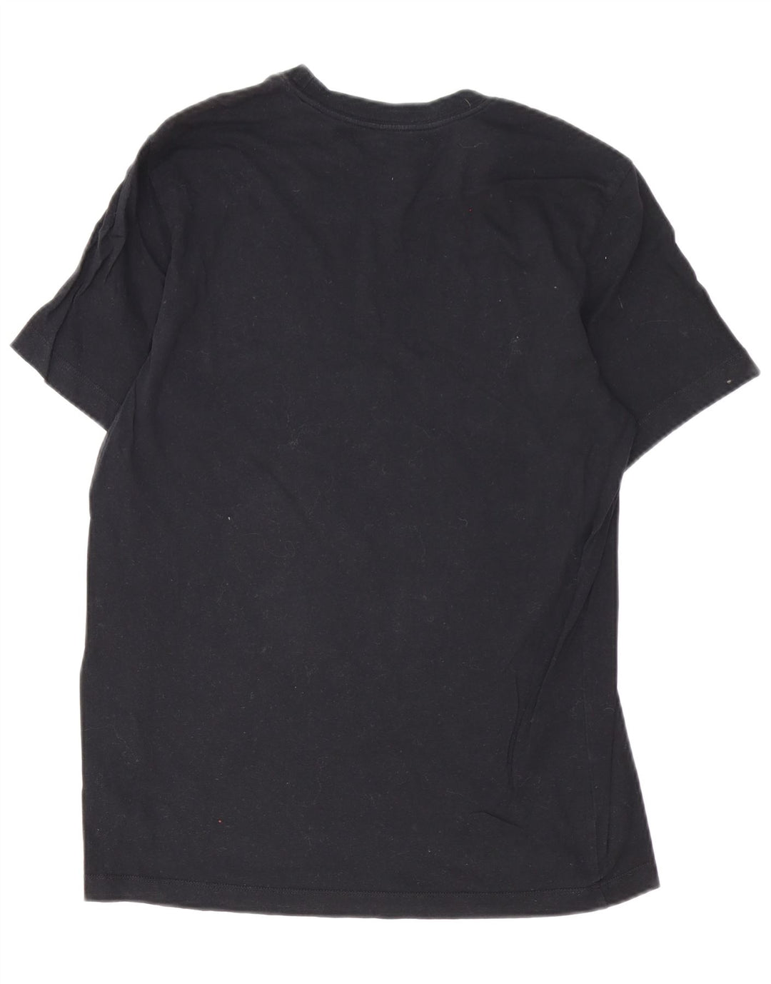 Męski T-shirt Nike Swoosh Graphic Top, średni czarny, bawełniany