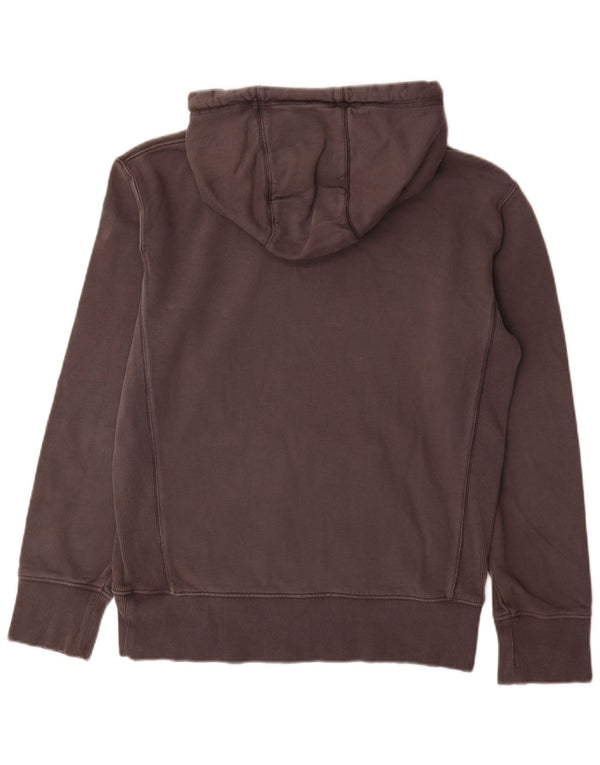 Męski sweter z kapturem Superdry, mały, brązowy, bawełniany