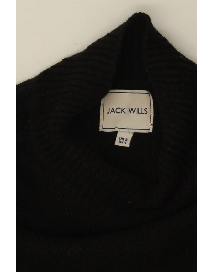 Sweter damski Jack Wills Oversize z golfem UK 8 Small Black