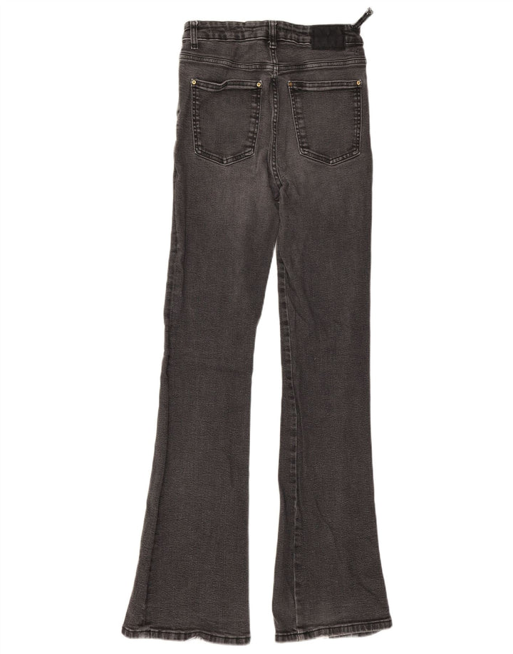 Damskie jeansy rozkloszowane Zara EU 38 Small W28 L34 Szare