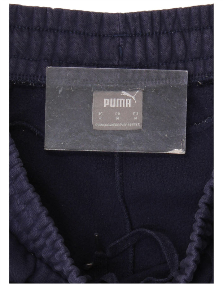 Męskie spodnie dresowe Puma Joggers Medium Granatowe