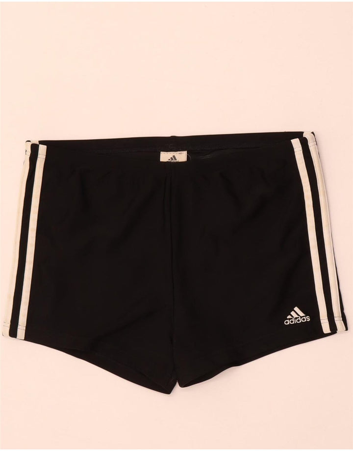 Męskie spodenki kąpielowe Adidas, średni czarny nylon