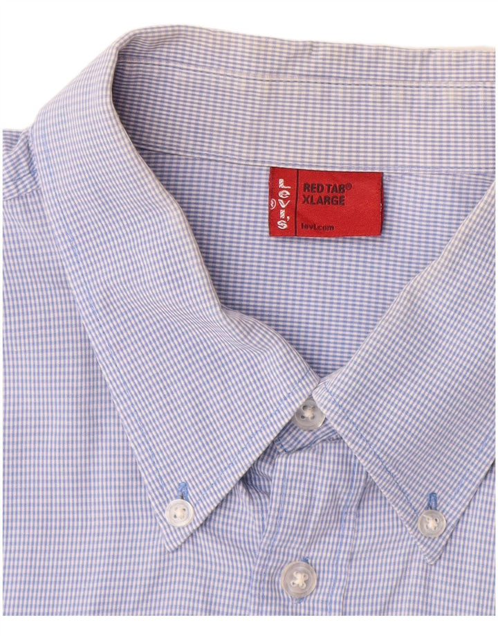 Koszula męska LEVI'S XL, niebieska, bawełniana