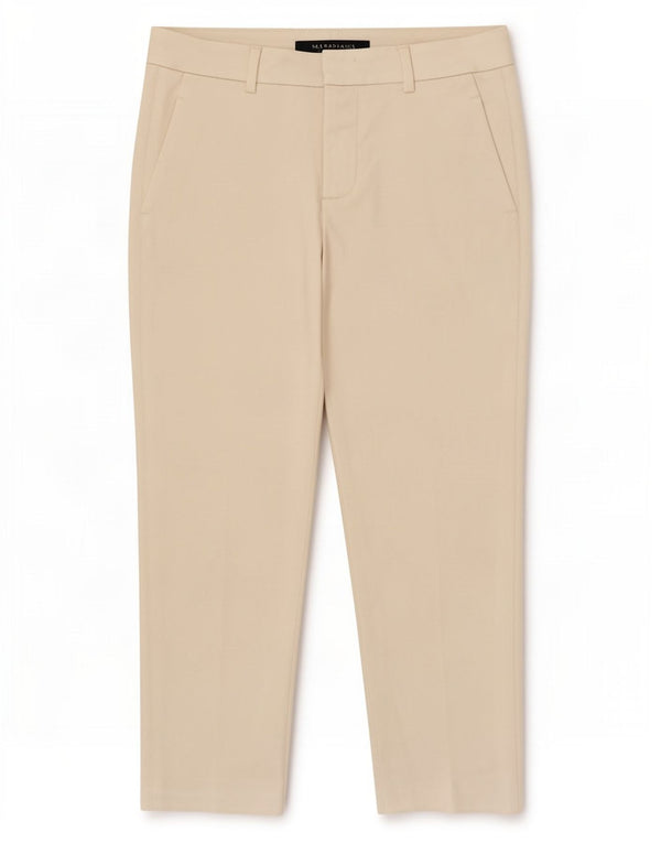 Spodnie damskie Zara Crop Chino EU 34 2XS W24 L22 Białe