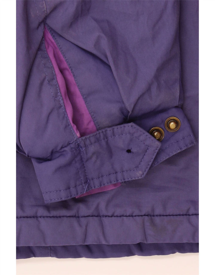 Męska kurtka narciarska SERGIO TACCHINI z kapturem UK 40, duża granatowa, z blokami kolorów