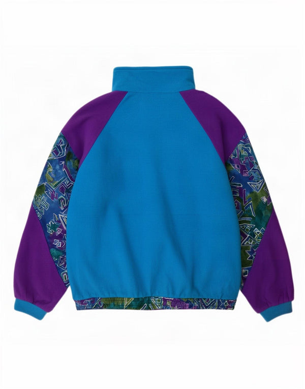 Męska kamizelka polarowa Vintage UK 42 XL w kolorze niebieskim