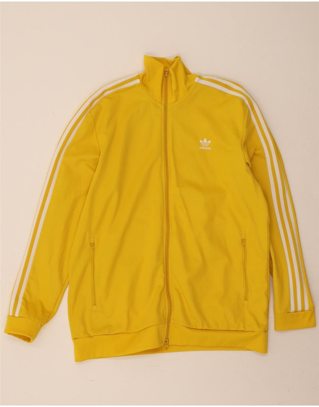 Adidas Męska bluza dresowa XL Żółta bawełna