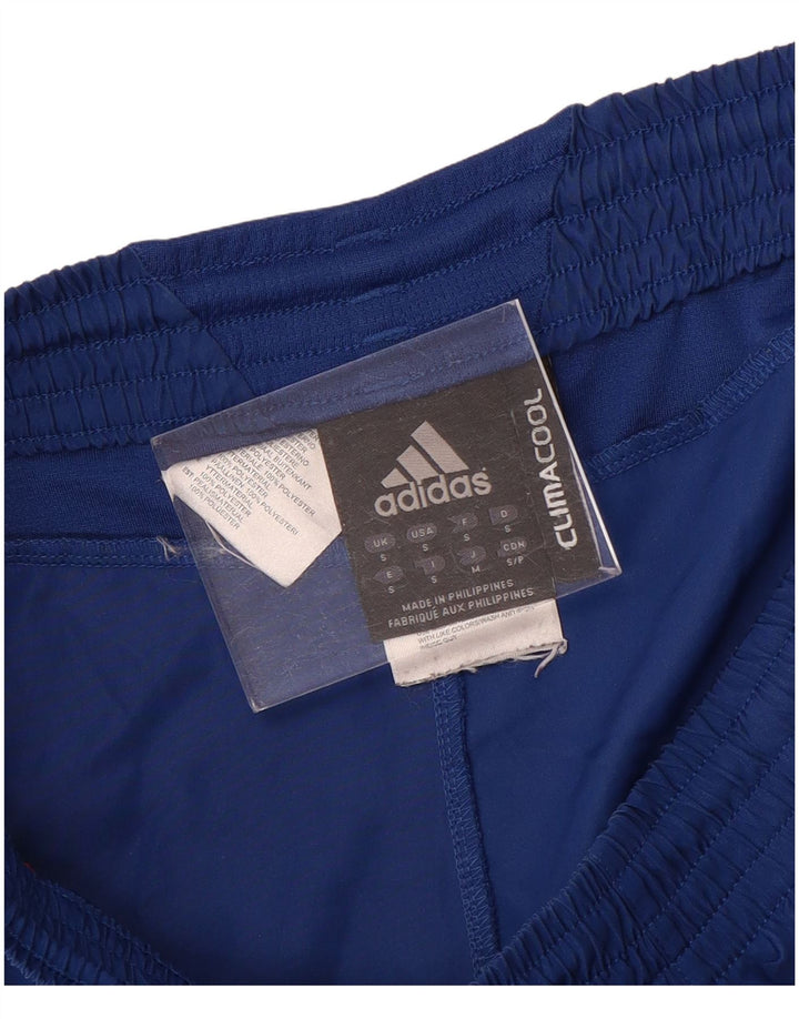 Męskie spodenki sportowe Adidas Climacool, małe, niebieskie, poliestrowe