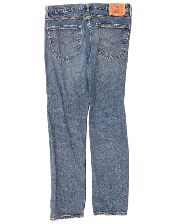 Damskie jeansy Levi's 502 Tapered W31 L32 Niebieskie bawełniane