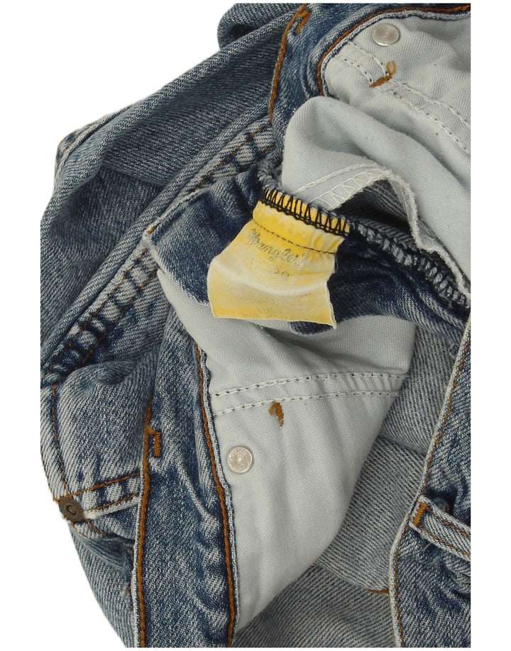 Wrangler Męskie Zwężane Dżinsy W32 L30 Niebieskie Bawełniane