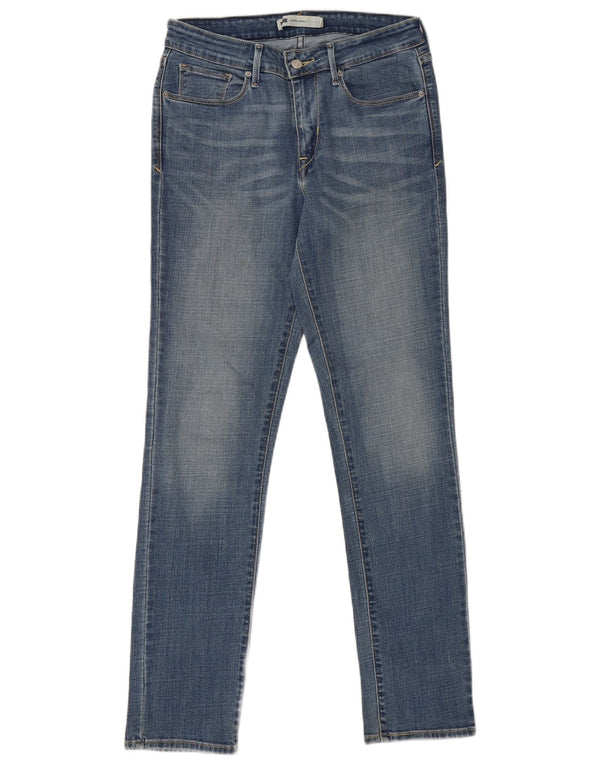 Damskie jeansy Levi's Mid Rise Skinny US 8 Medium W30 L31 Niebieskie