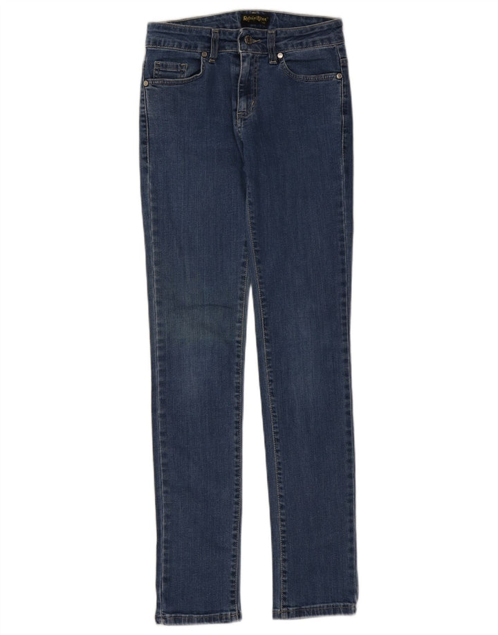 REFRIGIWEAR Damskie jeansy slim IT 40 Small W26 L30 Niebieska bawełna