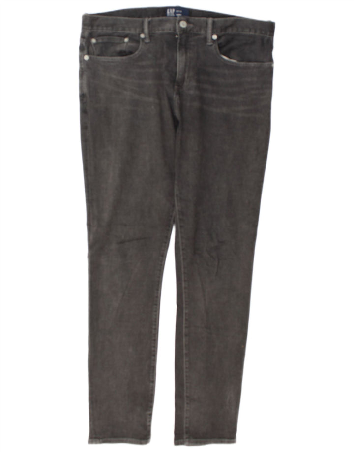 Męskie jeansy Gap Skinny W34 L32 Szara bawełna