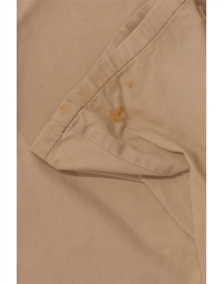 Damskie proste spodnie CALVIN KLEIN W28 L32 Beżowa bawełna