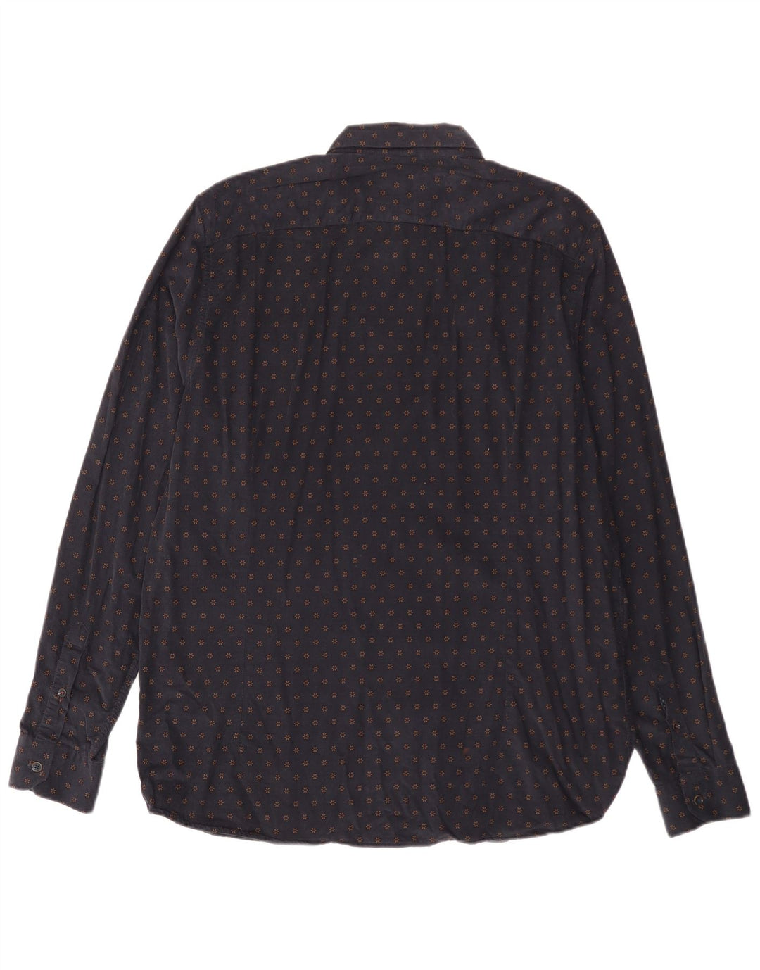 Koszula sztruksowa TED BAKER Rozmiar 6 2XL Granatowa, bawełniana w kwiaty