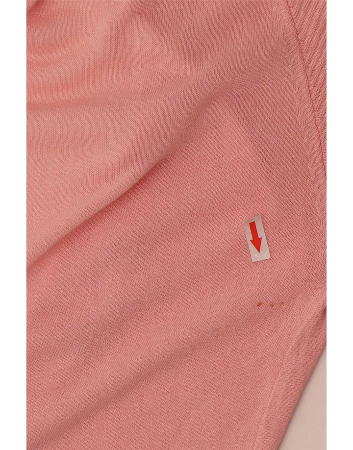 Damski sweter rozpinany Massimo Dutti z rękawem 3/4 UK 14, średni róż