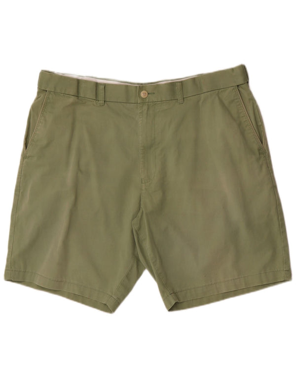 Męskie spodenki Chino Marks & Spencer W40 XL, zielone, bawełniane