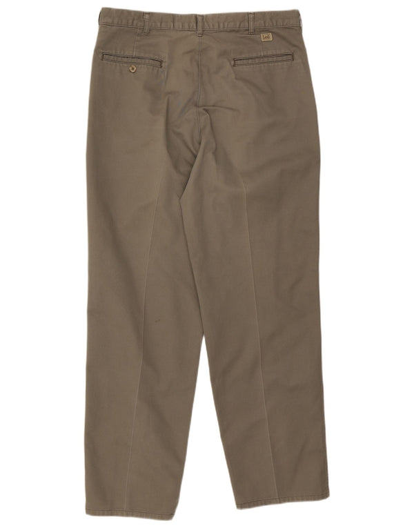 Męskie spodnie typu chino Levi's W36 L32, bawełna khaki