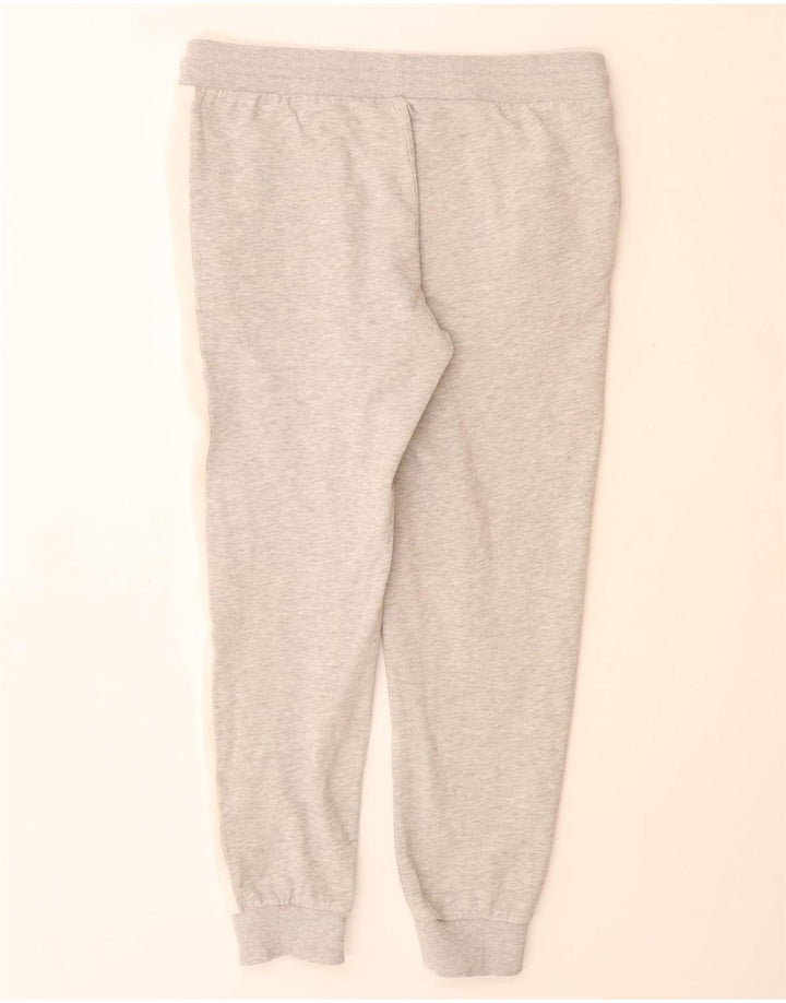Męskie spodnie dresowe JACK & JONES Joggery Średnioszare, bawełniane w plamki