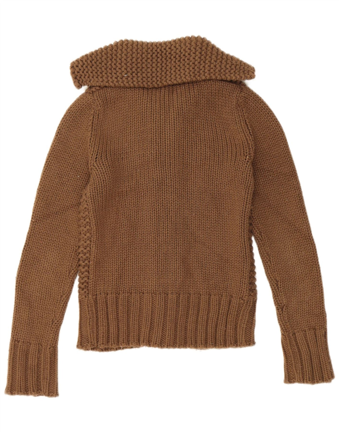 Damski sweter z kapturem Zara UK 12, średni brąz