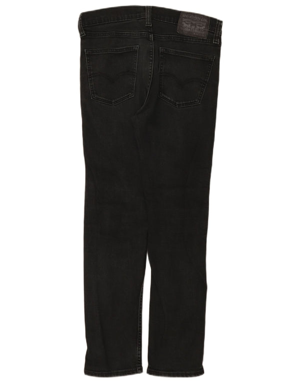 Męskie jeansy Levi's 510 Skinny W30 L30 Czarna bawełna