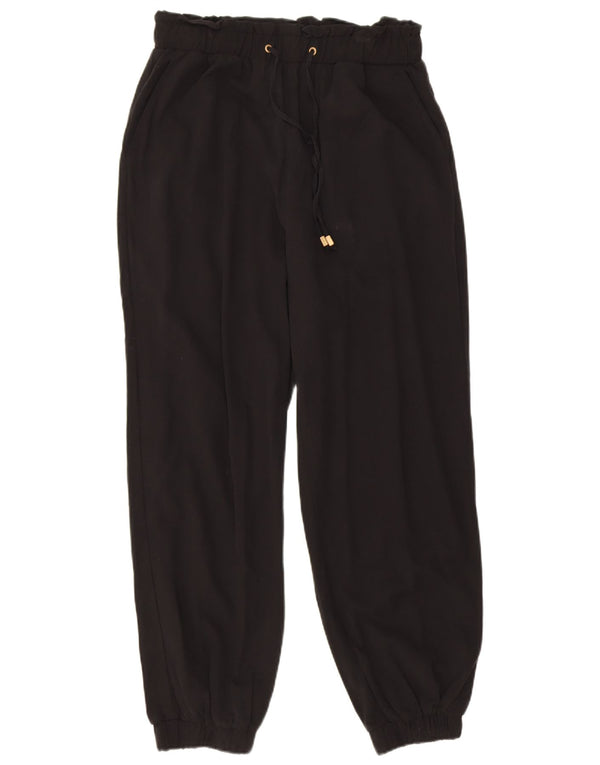 Damskie spodnie joggery o luźnym kroju Zara XL W32 L26 Czarne