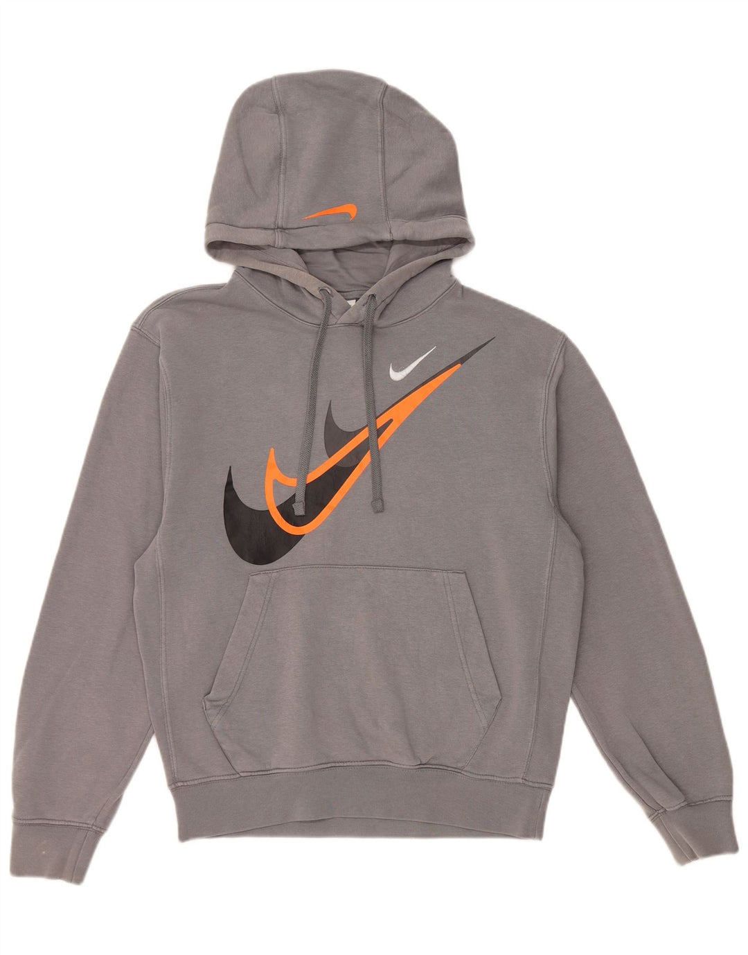 Męska bluza z kapturem Nike z grafiką XS, szara, bawełniana