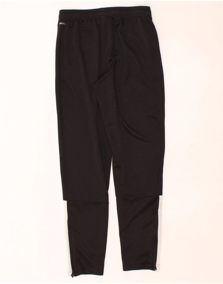 PUMA Boys Tracksuit Trousers 13-14 Years  Black Colourblock Polyester Vintage Puma and Second-Hand Puma from Messina Hembry 