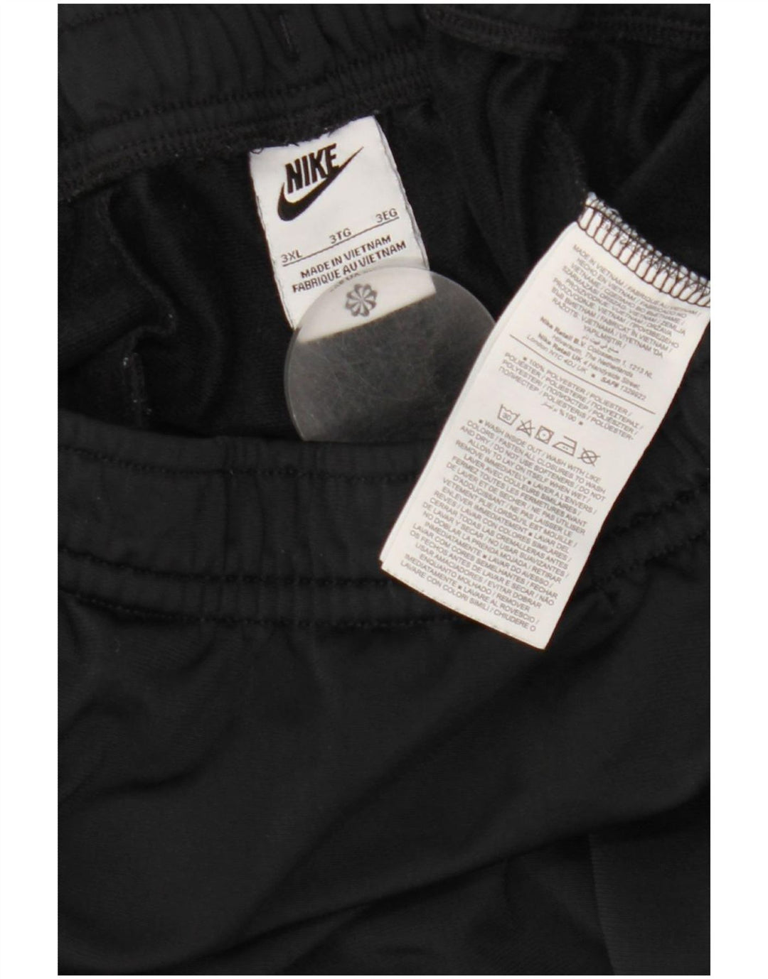 Męskie spodnie dresowe Nike Joggers 3XL Czarny poliester