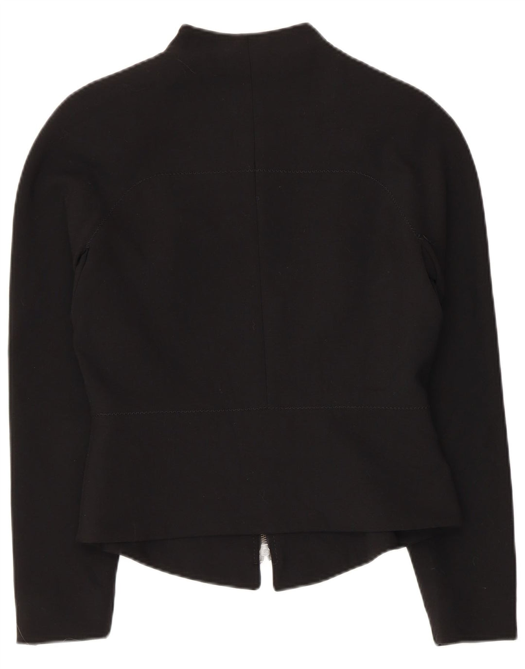 Damska marynarka VINTAGE UK 10, mała, czarna, poliester