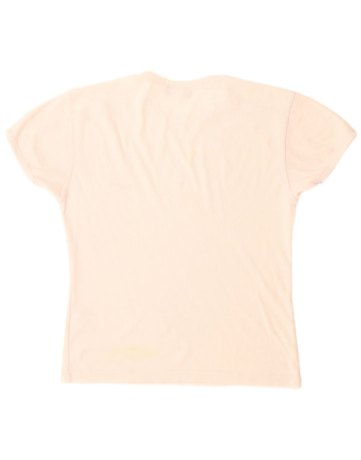T-shirt damski Reebok Top UK 12 Średni biały poliester