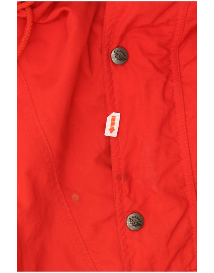 Męska kurtka Anorak z kapturem SCHAEFER Gore-Tex UK 44 2XL Czerwony poliamid