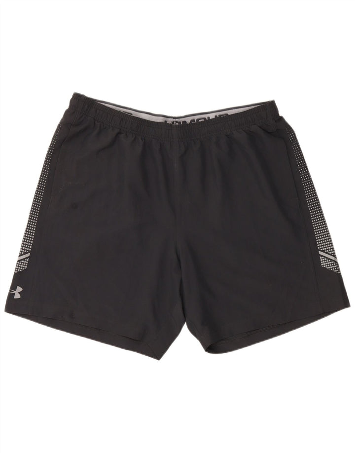 Męskie spodenki sportowe Under Armour Heat Gear 2XL, czarny poliester