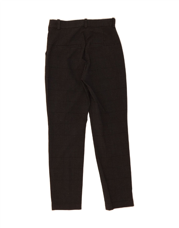 H&M Womens Slim Casual Trousers EU 38 Medium W28 L28 Grey Houndstooth Vintage H&M and Second-Hand H&M from Messina Hembry 