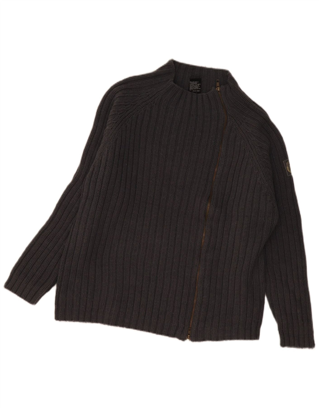 Damski sweter oversize Scorpion Bay UK 14, średni szary akryl