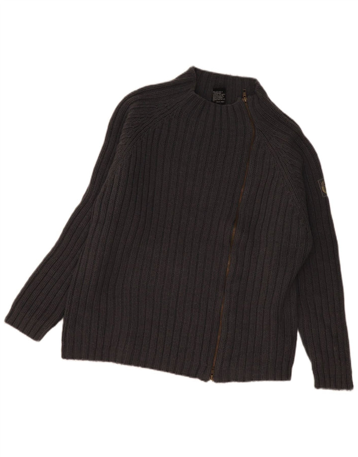 Damski sweter oversize Scorpion Bay UK 14, średni szary akryl