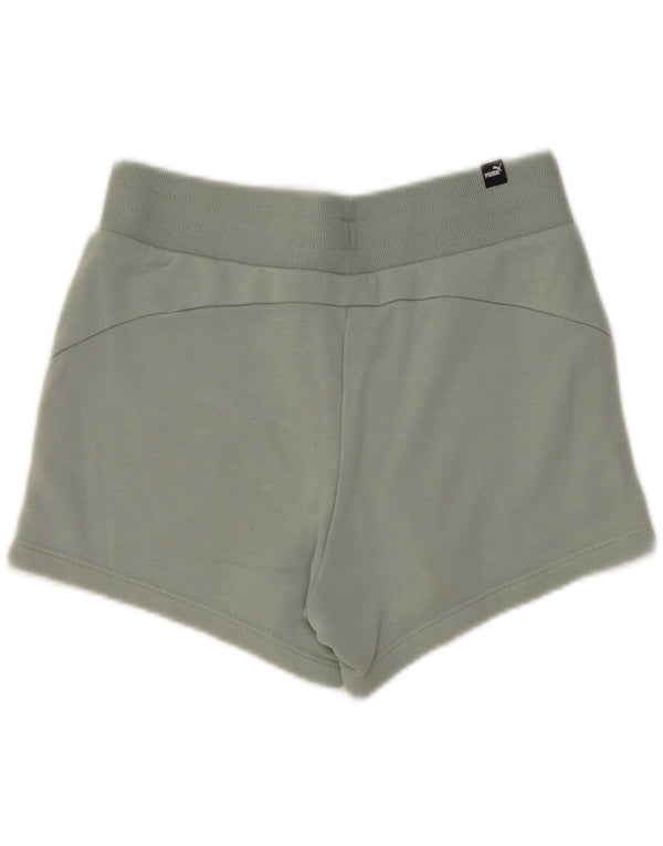 Damskie spodenki sportowe PUMA UK 6 XS, niebieskie, bawełniane