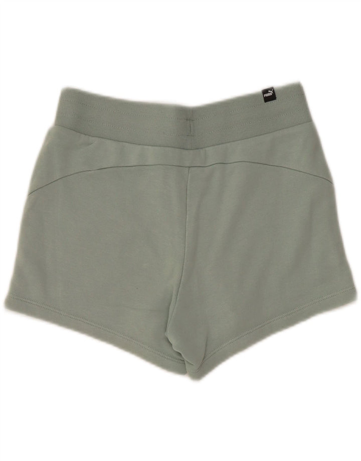 Damskie spodenki sportowe PUMA UK 6 XS, niebieskie, bawełniane