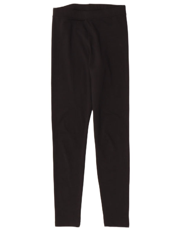 Damskie legginsy Adidas Graphic UK 10 Małe, czarne, poliestrowe sportowe