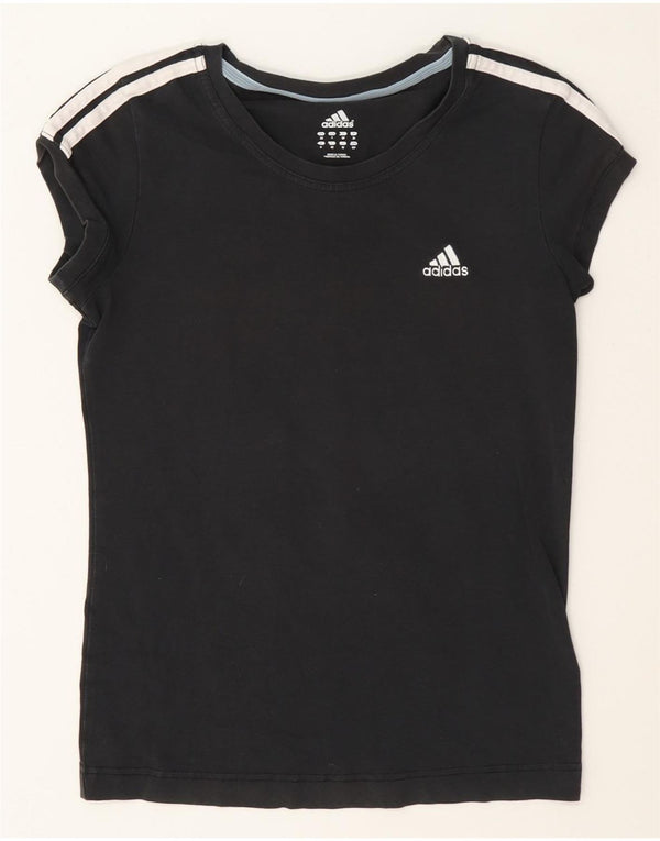 Damska koszulka Adidas Top UK 10 Small Black Cotton