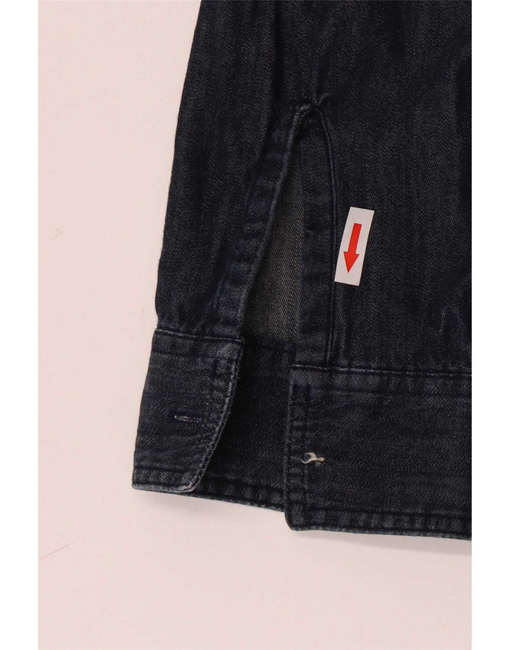 Męska koszula dżinsowa Levi's, duża, granatowa, bawełniana