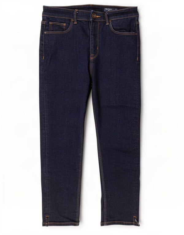 Marks & Spencer Krótkie jeansy damskie UK 12 Medium W28 L21 Granatowe