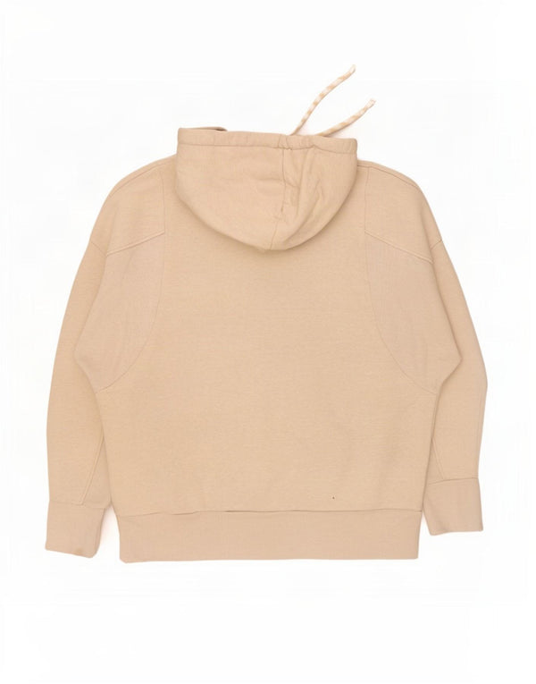 Adidas Męski sweter z kapturem, duży, beżowy, bawełniany