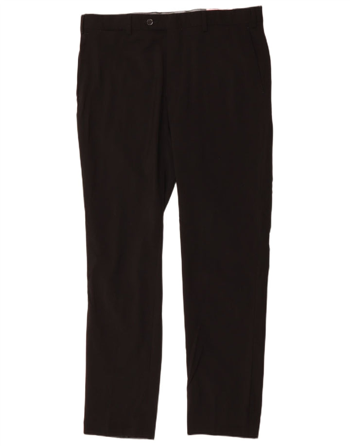 Spodnie męskie MASSIMO DUTTI EU 44 Large W34 L31 czarna wełna