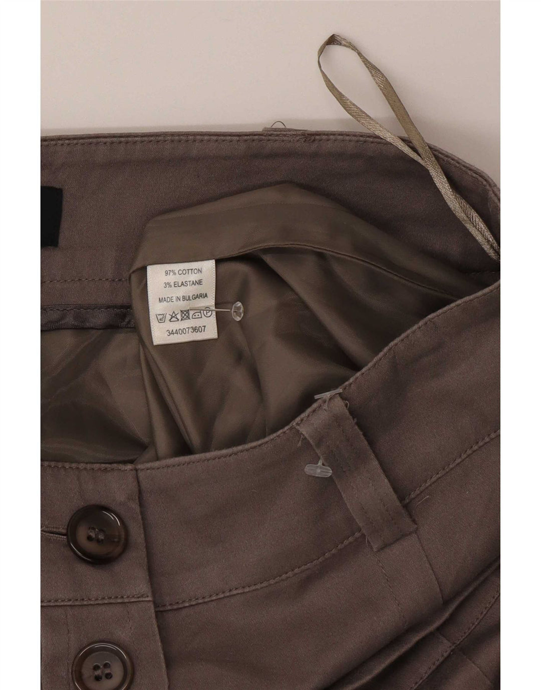 Damska spódnica midi Oasis Regular US 10 Large W30 Brązowa bawełna